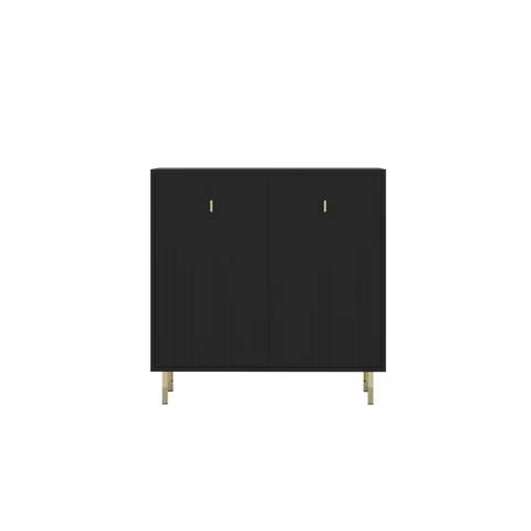 Piano komód 2D fekete
