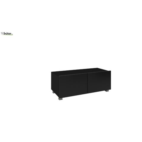 Calabrini C RTV 100 TV szekrény magasfényű fekete 100 cm