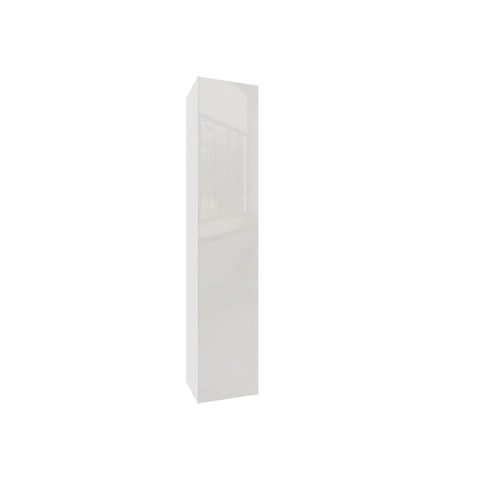IZUMI 24 WH magasfényű fehér fali polcos szekrény 175 cm