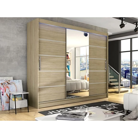 Palma LUX 200 cm gardróbszekrény