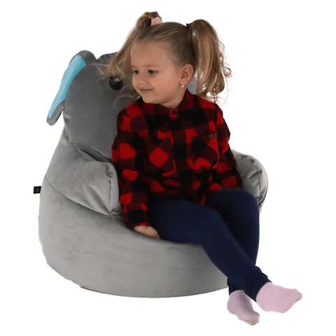 Babzsák, szürke szövet, BABY TYP 2