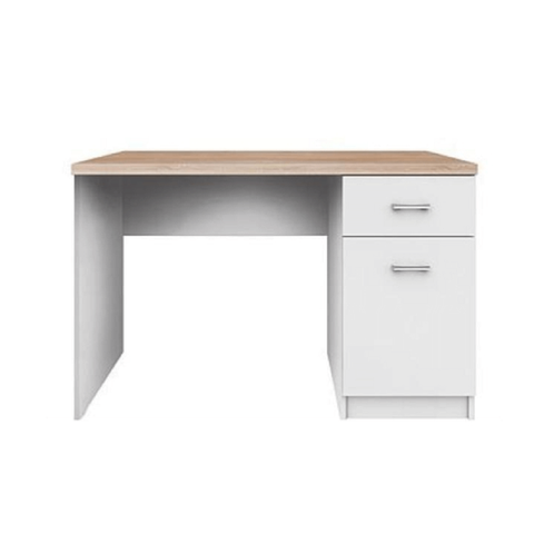 PC asztal 1d1s DTD laminált fehér tölgy sonoma TOPTY