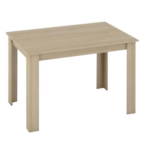 Étkezőasztal 120x80 DTD laminált ABS élek sonoma tölgyfa KRAZ