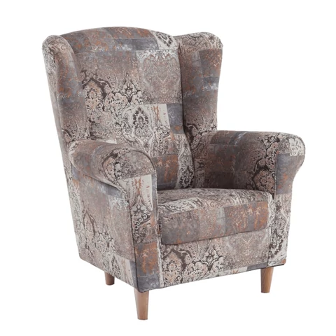 Fotelszövet vintage barna 1026 Charlot