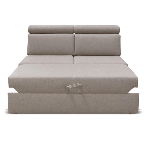Kétszemélyes kanapé 2 BB ZF rendelésre a luxus ülőgarnitúrához bézs MARIETA