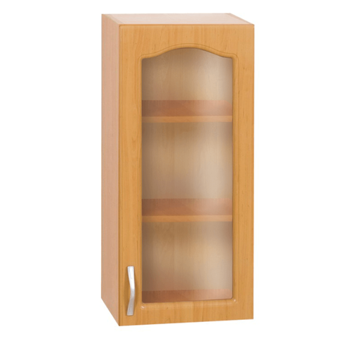 Felső szekrény jobb oldali kivitel égerfa LORA MDF NEW KLASIK W40S