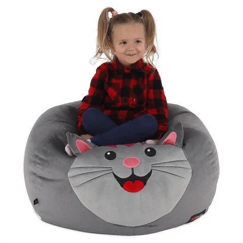 Babzsák szürke szövet BABY TYP 1