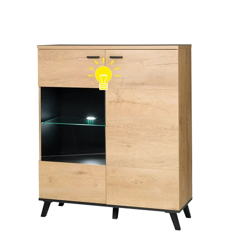 LED világítás a SIRAN TYP 4 komódhoz