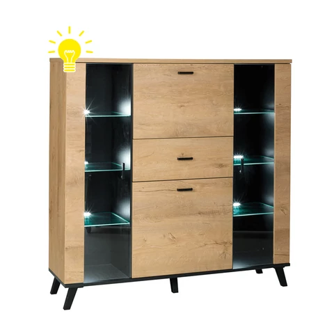 LED világítás a SIRAN TYP 3 komódhoz