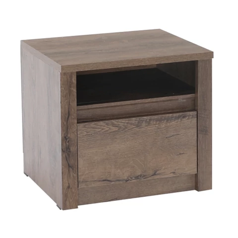 Éjjeliszekrény lefkas tölgyfa MONTANA SN