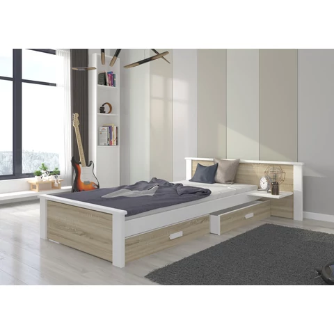 Ágy matraccal ALDEX SHELF 200x90