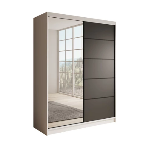 Tolóajtós szekrény Cardi 150