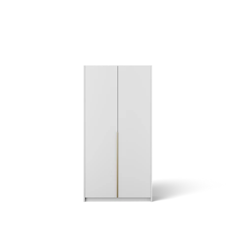 Bregma II Nyílóajtós szekrény, Bílá (100x204)-WG