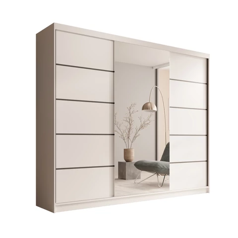 ADRK Furniture Tolóajtós szekrény Etna 250