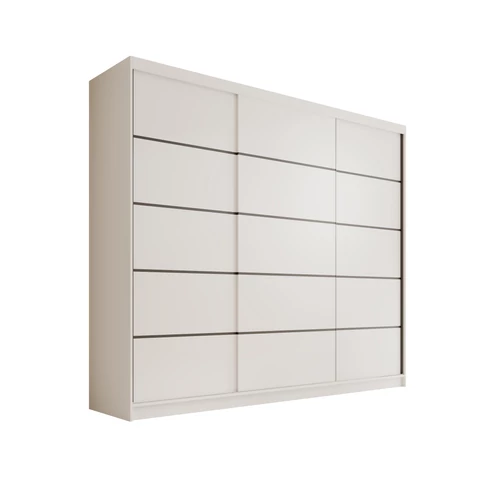 ADRK Furniture Tolóajtós szekrény Andy 250