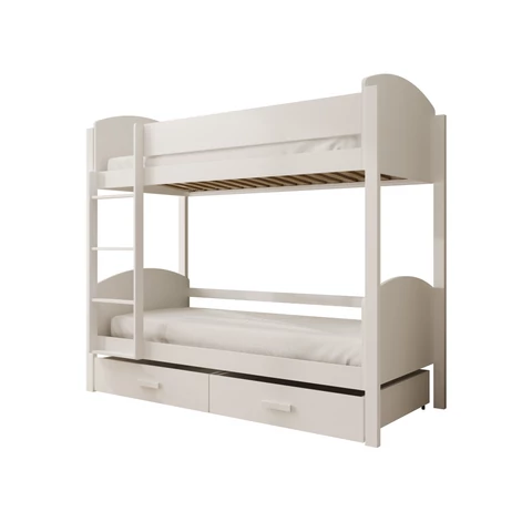 ADRK Furniture Gyerek emeletes ágy Jori 180x80 matraccal
