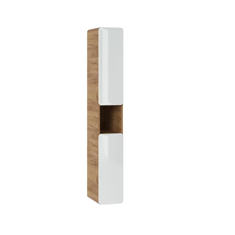 Magas szekrény Aruba White, 25 cm