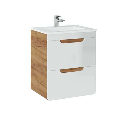 Mosdó alá szekrény Aruba White, 50 cm