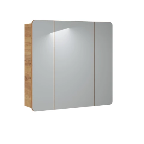 Tükrös szekrény Aruba White, 80 cm