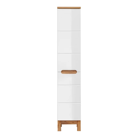 Magas szekrény Bali White, 35 cm