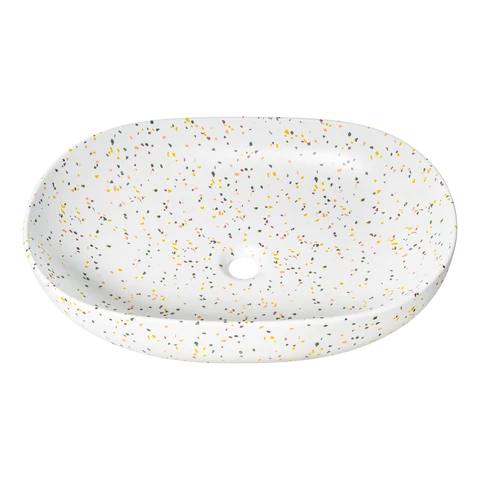 Pultra ültethető mosdó Umywalki Nablatowe, 60 cm