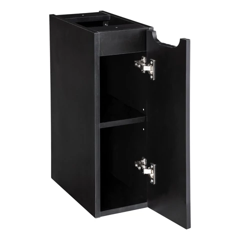 Pult alá szekrény Nova Black, 20 cm