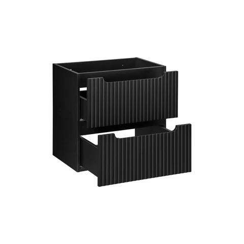 Mosdó alá szekrény Nova Black, 60 cm