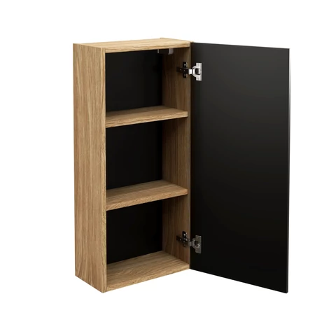 Felső szekrény Luxor Black, 35 cm
