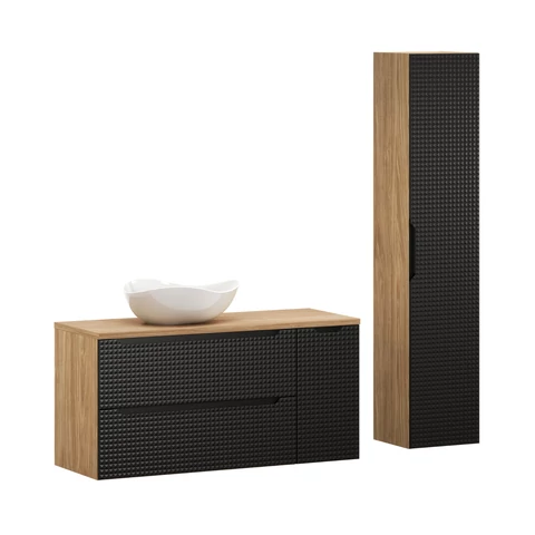 Bútorszett Luxor Black, 120 cm