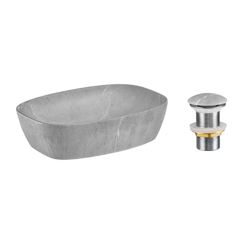 Mosdószett Umywalki Nablatowe, 50 cm