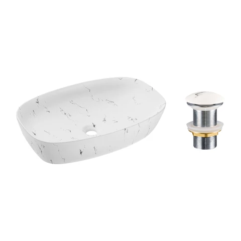 Mosdószett Umywalki Nablatowe, 60 cm