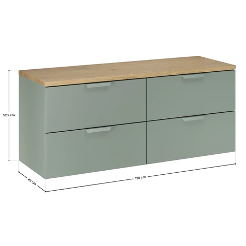 Bútorszett Aster Green, 120 cm
