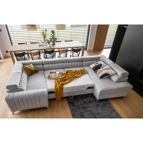 Louis ülőgarnitúra, jobb, fekete