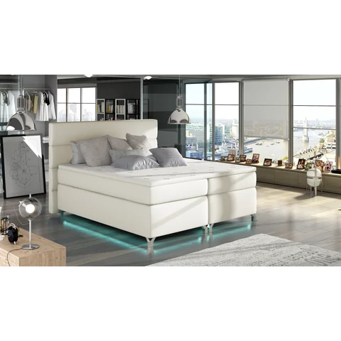 Amadeo 180X200, Ledes Boxspring ágy, Bézs, Lágy 33