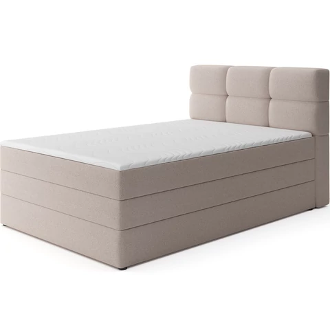 Kasped, Boxspring ágy, Sötétkék, Paoll