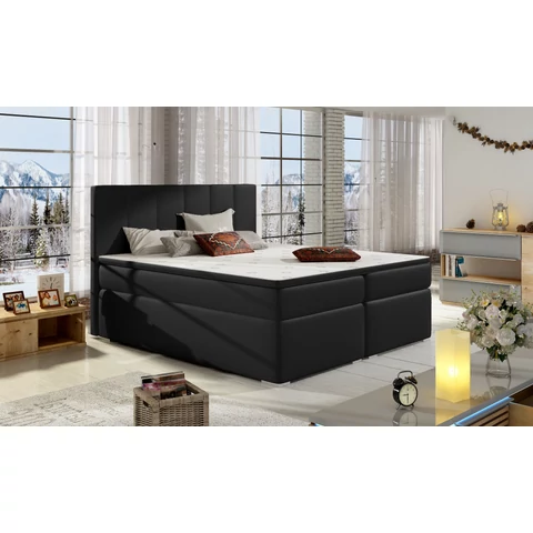 Bolero 180x200 boxspring ágy  fekete
