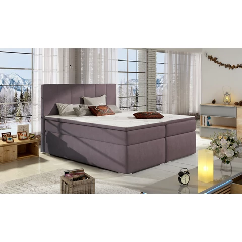 Bolero 180x200 boxspring ágy  rózsaszín