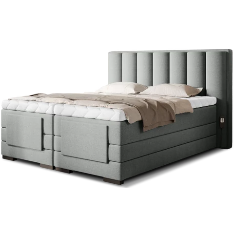 Veros 160x200 boxspring ágy  szürke