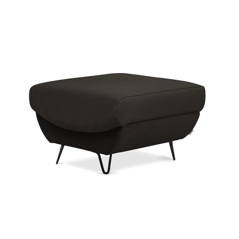 Silva pouf puff, sötétbarna