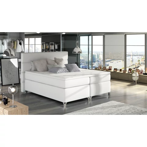 Amadeo 160x200 boxspring ágy  fehér