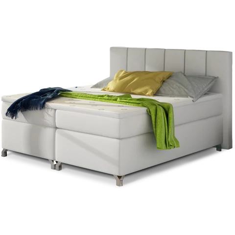 Basilio 160x200 boxspring ágy  fehér