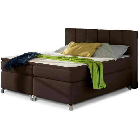 Basilio 160x200 boxspring ágy  barna