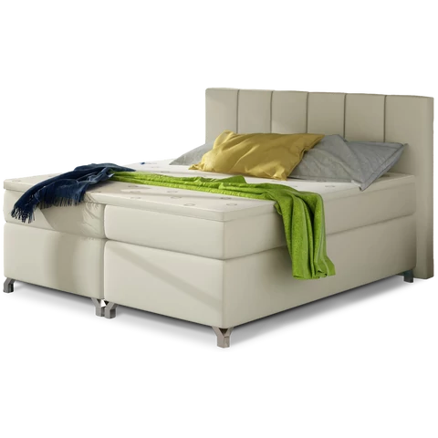 Basilio 180x200 boxspring ágy  bézs
