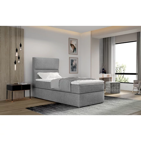 Arco 90x200 boxspring ágy  szürke