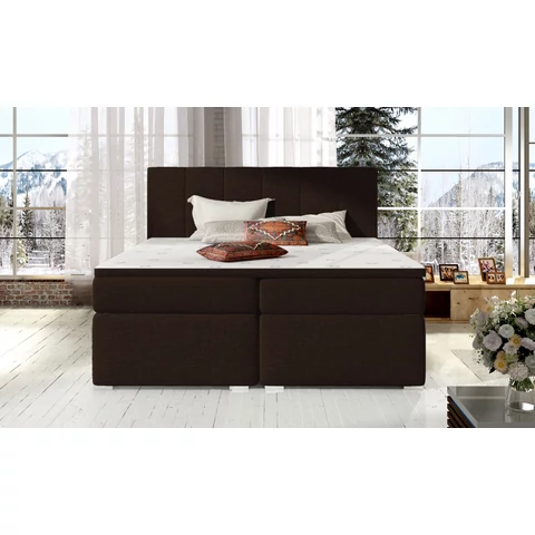 Bolero 140x200 boxspring ágy  barna