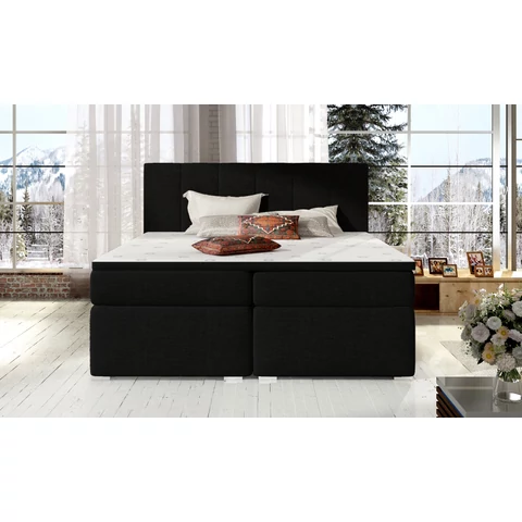 Bolero 160x200 boxspring ágy  fekete