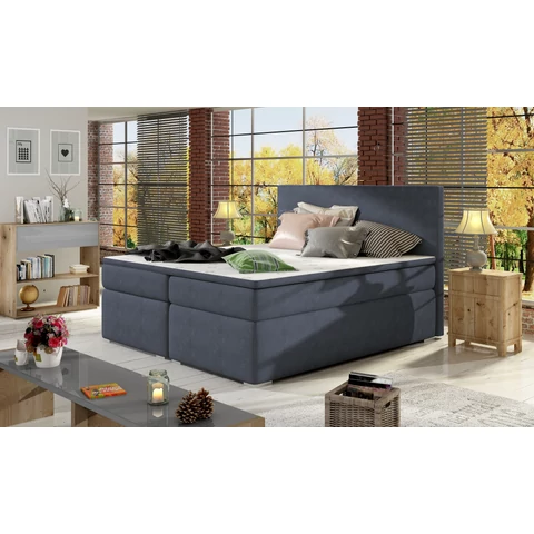 Divalo 160x200 boxspring ágy  kék