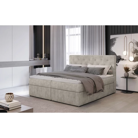 Loree 180x200 boxspring ágy  bézs