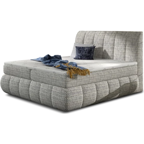 Vincenzo 180x200 boxspring ágy  szürke