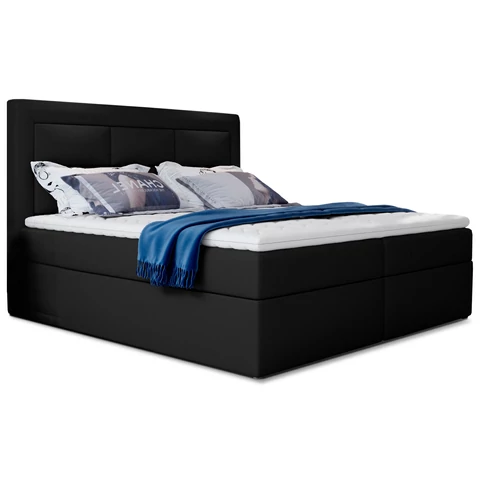Vivre 180x200 boxspring ágy  fekete